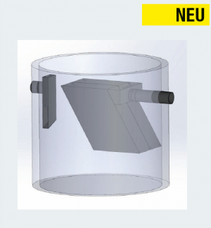 Lamellenschrägklärer in monolithischer Rundbauweise