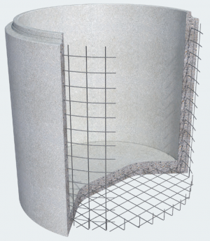 Stahlbetonschächte in monolithischer Rundbauweise