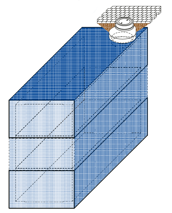 XXL-Stahlbeton-Rechteckbehälter